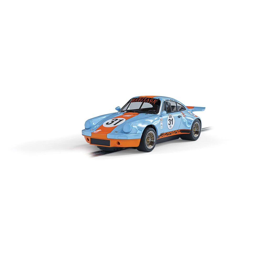 Scalextric Porsche 911 RSR 3.0 Gulf #31 1:32 Slot Race Car C4304  Burg