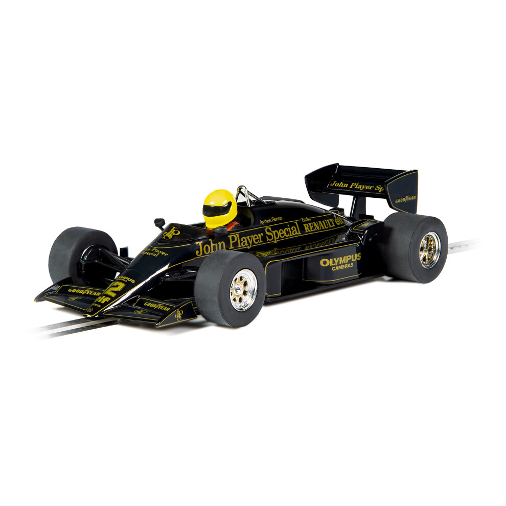 Scalextric Lotus 97T John Player Special Ayrton Senna 1:32 Slot Race C