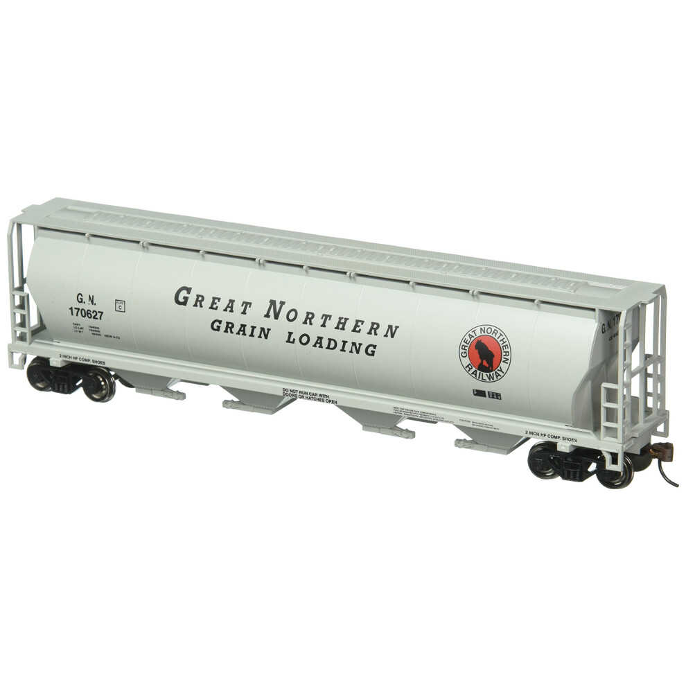 Bachmann Trains - Canadian 4 Bay Cylindrical Grain Hopper - Great Nort