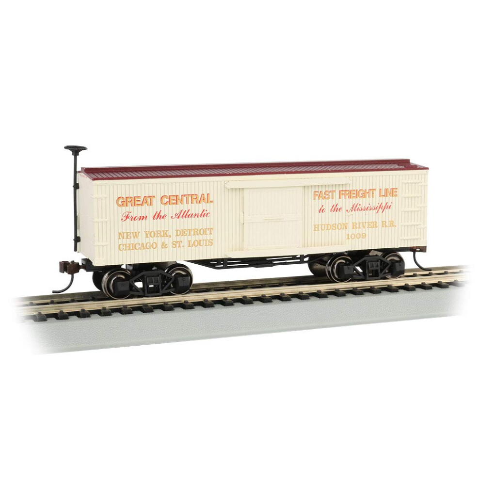 Old-Time Box Car - New York Central & Hudson Railroad - HO Scale