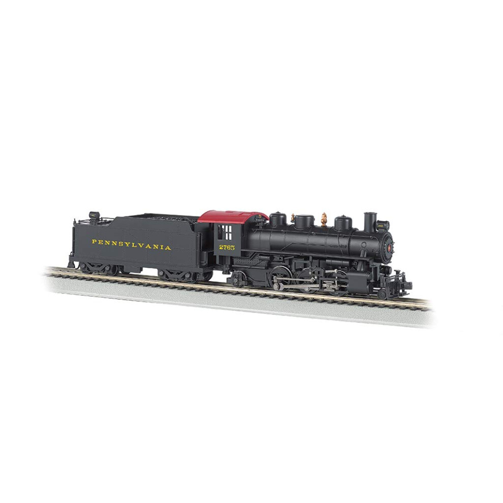 Prairie 2-6-2 Steam Locomotive w/Smoke & Tender - PRR #2765 - HO Scale