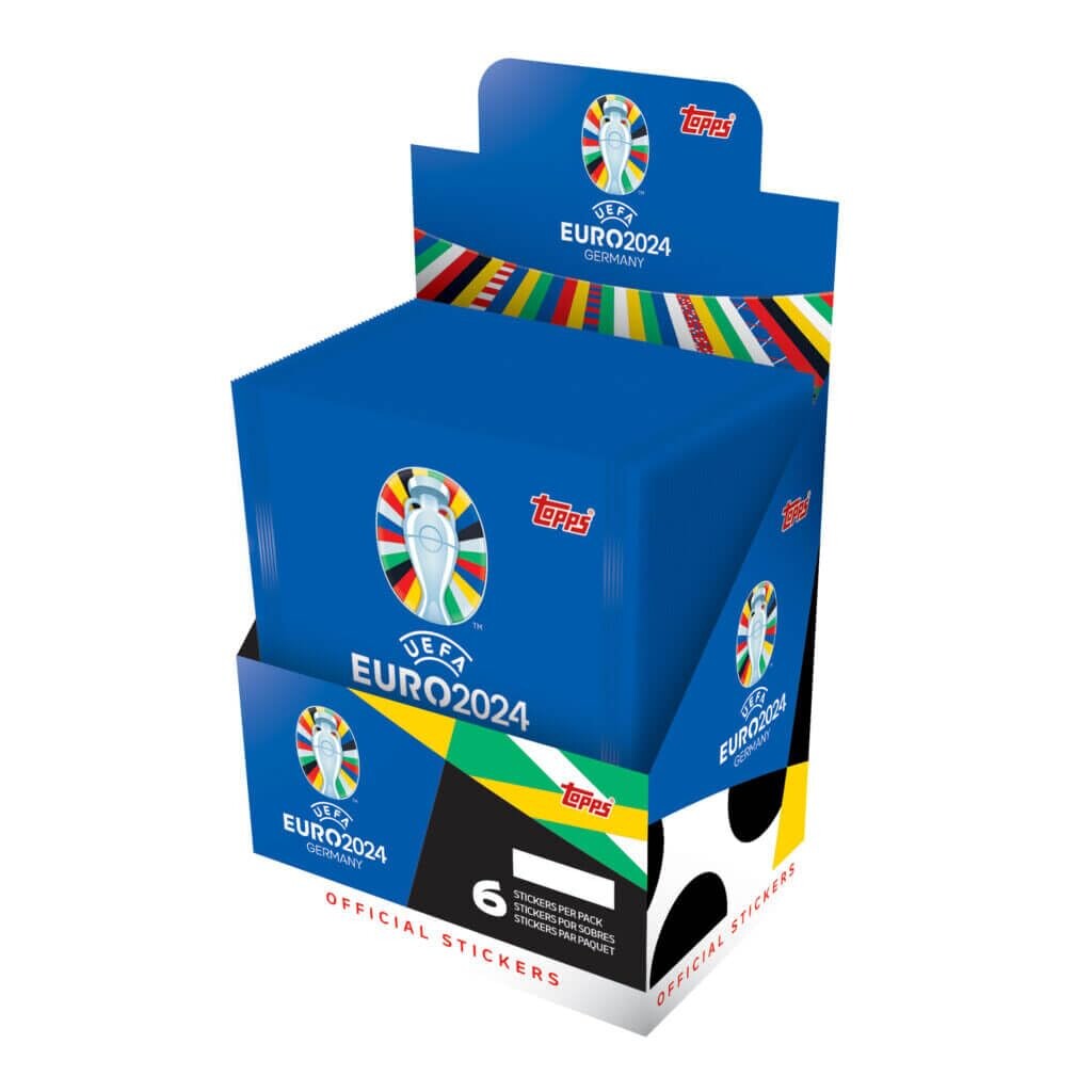 Topps Official Euro 2024 Sticker Collection Full Box Bundle on OnBuy