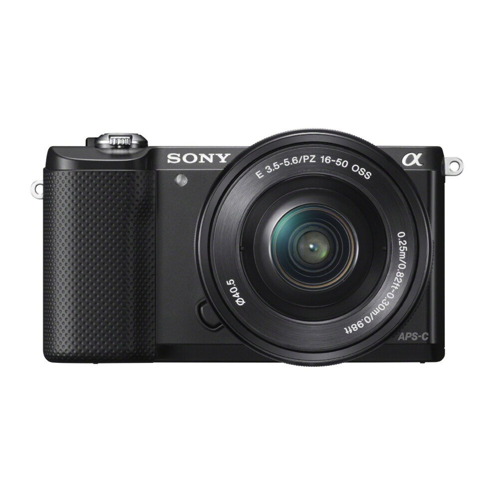 Sony Alpha a5000 Mirrorless Digital Camera with 16-50mm OSS Lens (Blac