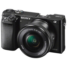 Sony Alpha a6000 spiegellose Digitalkamera mit 16-50mm Objektiv - Schwarz
