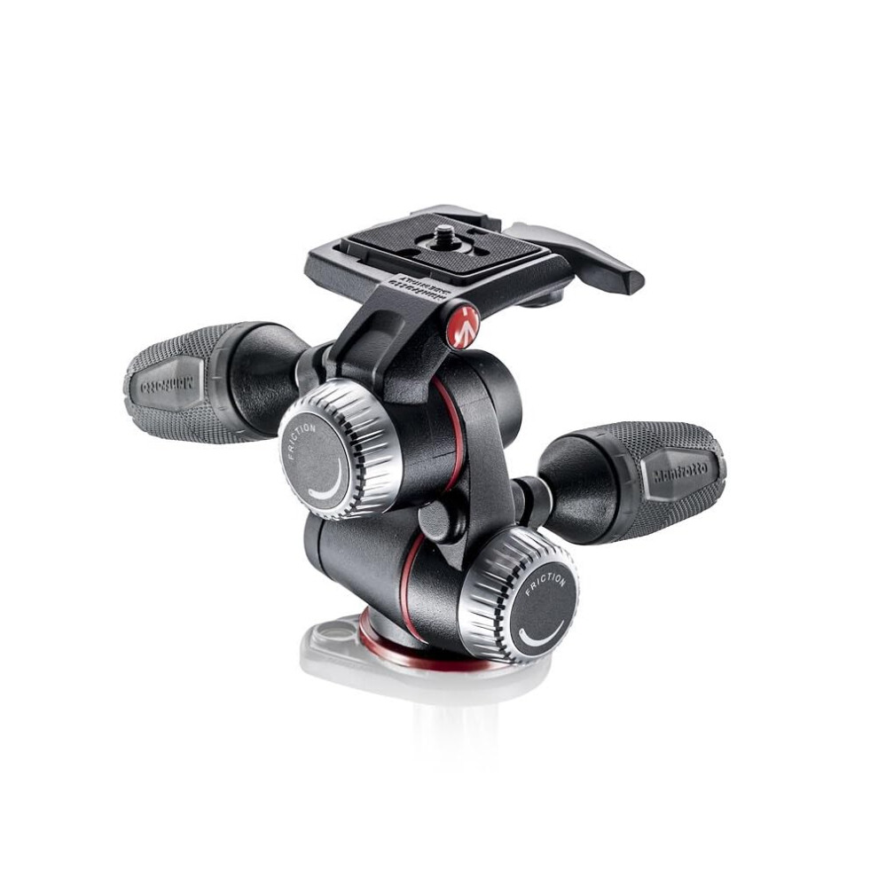 Manfrotto X-PRO 3-Way Tripod Head  for Camera Tripods  Fluid Ball Head