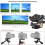 Andoer Andoer Camera Tripod Handle Ball Head 3-Way Fluid Head with Quick Rele 5