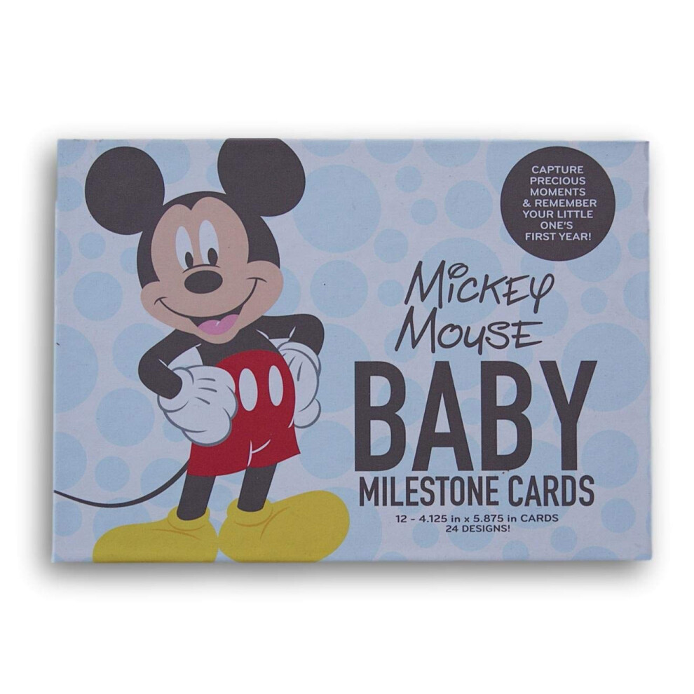 Disney Boys Baby Monthly Milestone Cards  Photo Prop Belly Stickers  M