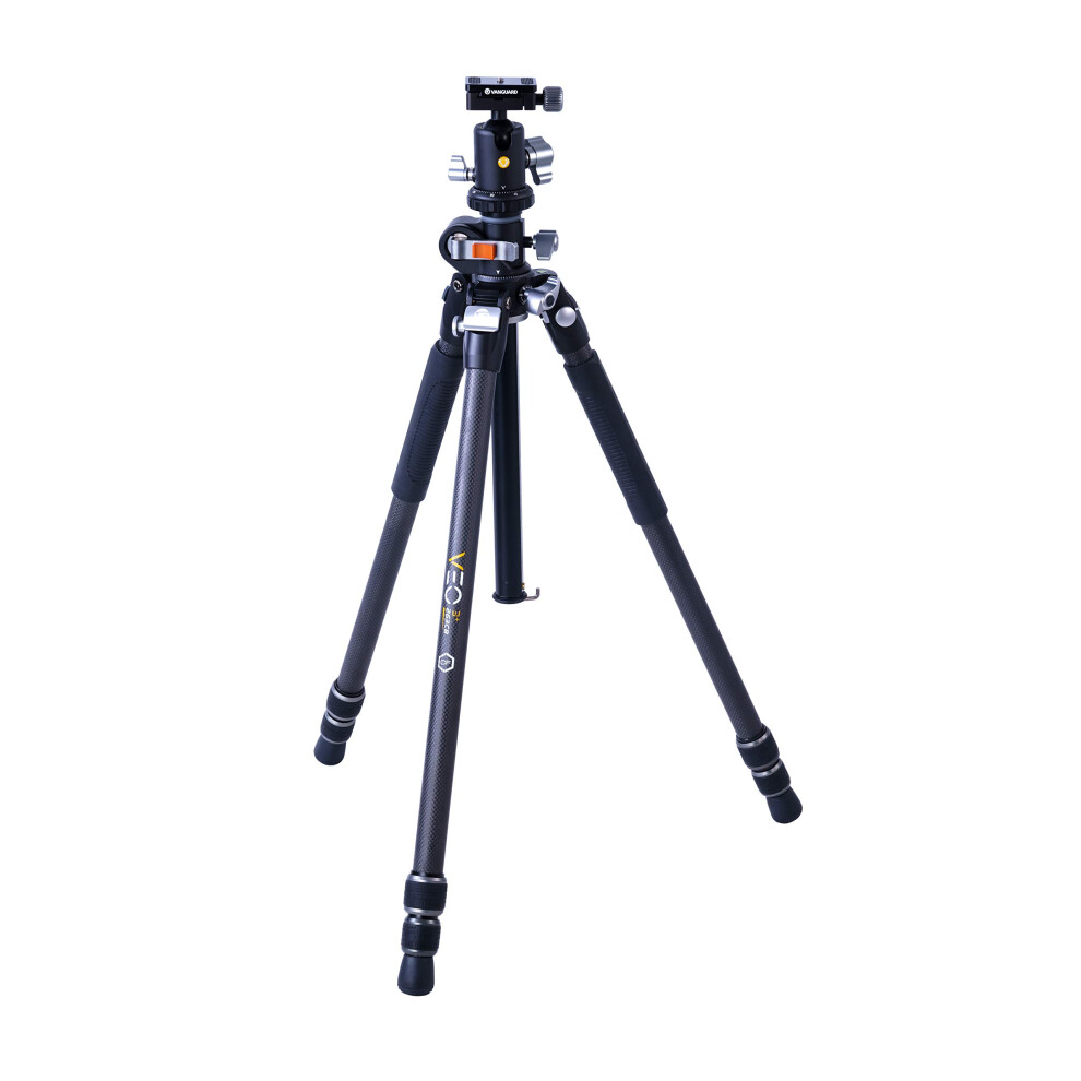 Vanguard VEO3+263CB Carbon Fiber Tripod with Ball Head and Multi-Angle