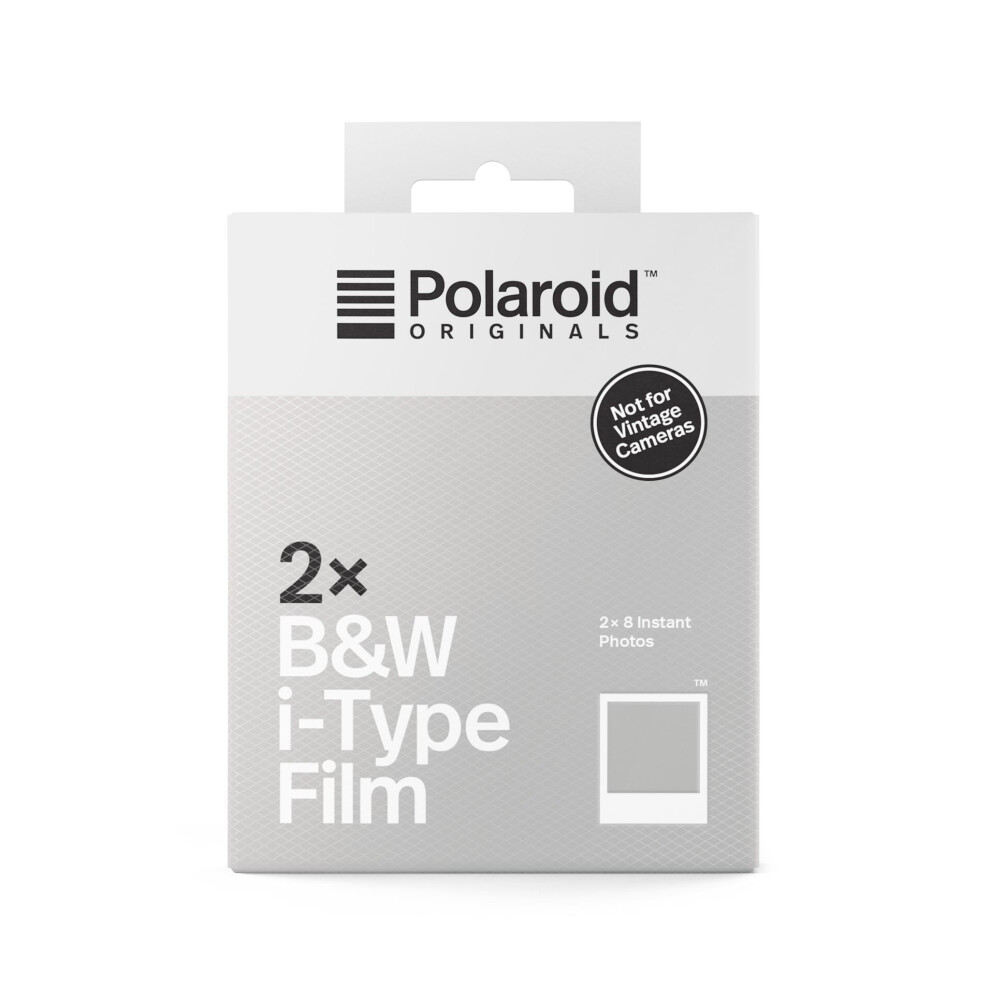 Polaroid Originals Instant B&W Film for i-Type - Double Pack  White (4