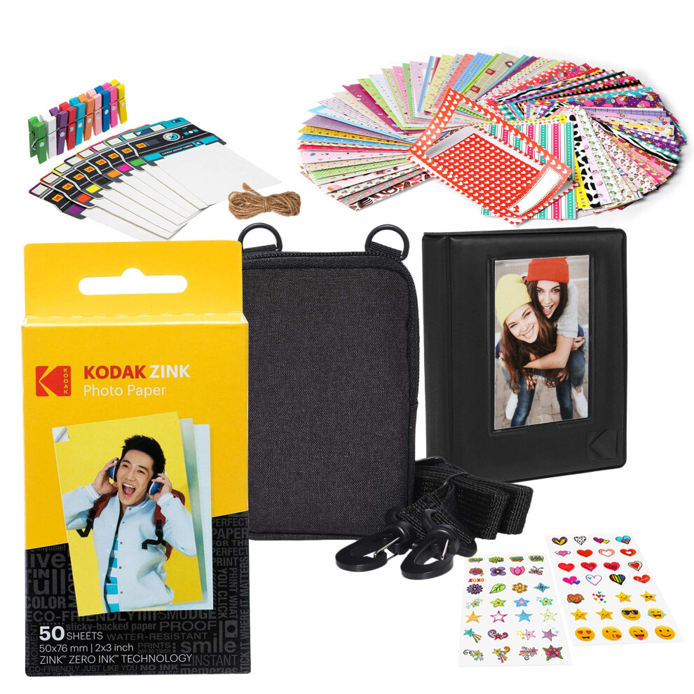 Kodak 2x3"" Premium Zink Paper Starter Kit with Soft Case