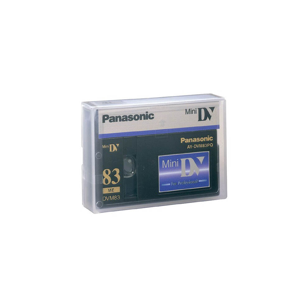 Panasonic AY-DVM83PQ Professional Mini DV Tape 83min (Single Tape)