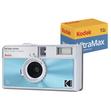 KODAK EKTAR H35N Half Frame Film Camera Bundle with Kodak Ultramax 400