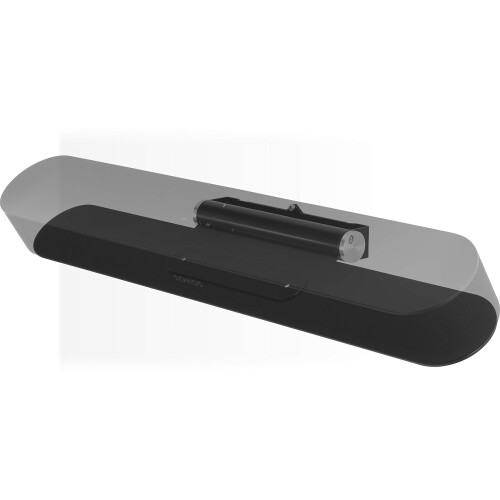 Regulowany uchwyt scienny Flexson do belki SONOS (czarny)