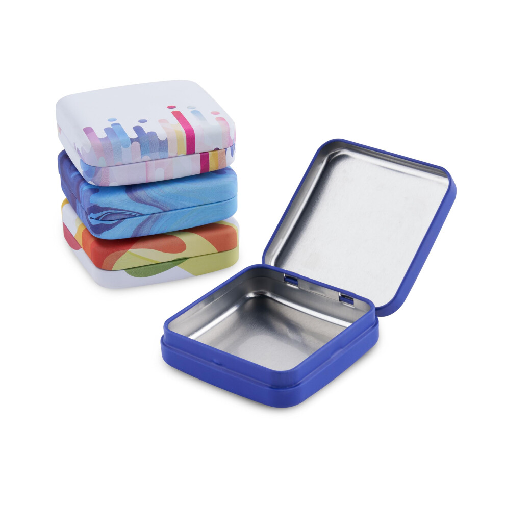 ZEISS Lens Cleaning Accessory Tin Box Containers with Hinge Lids  Pack