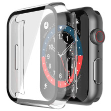 Misxi 2 Pack Tough PC Case s Ochranným Sklem pro Apple Watch Series 9 (2023) 8 7 45mm