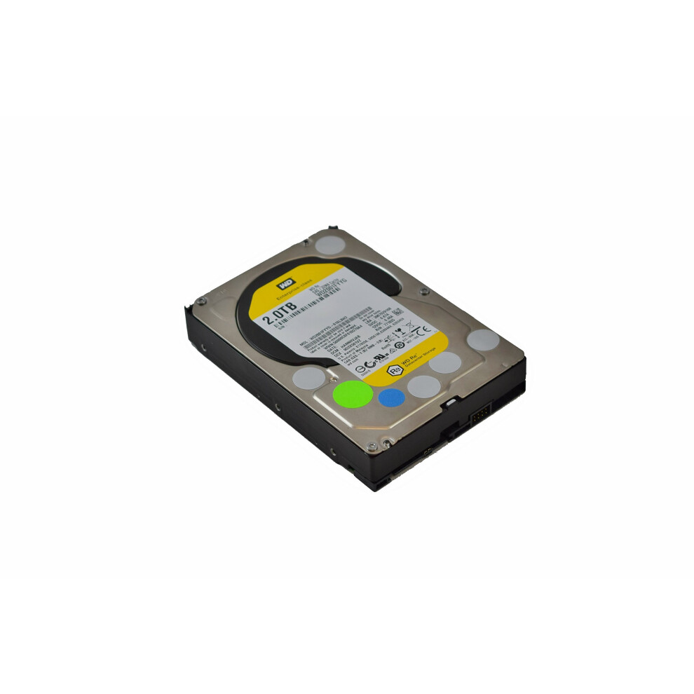 WD RE SAS 2 TB Enterprise Hard Drive: 3.5 Inch  7200 RPM  SAS  32 MB C