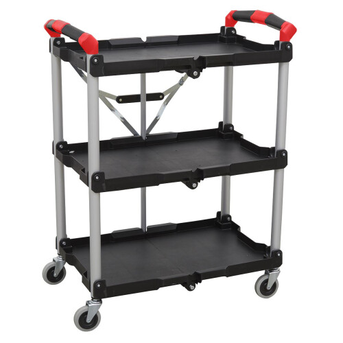 Sealey Sealey Folding Workshop Trolley 3-Level CX314