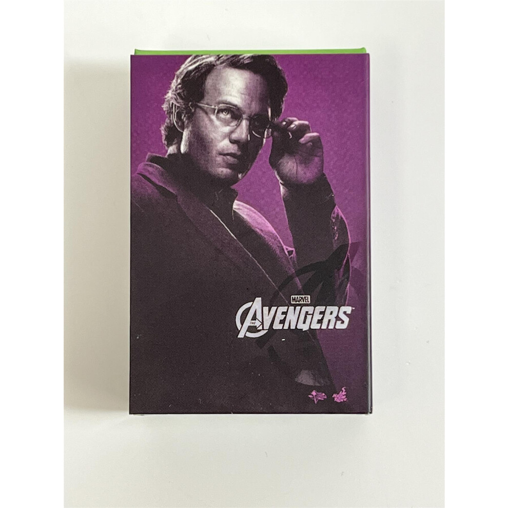 Hot Toys Bruce Banner Avengers 1:6 Scale Box Art Magnet