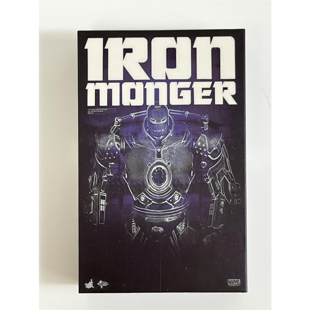 Hot Toys Ironman Iron Monger  1:6 Scale Box Art Magnet