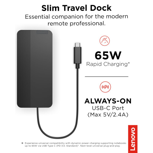 Lenovo USBC Slim Resedock NA 2