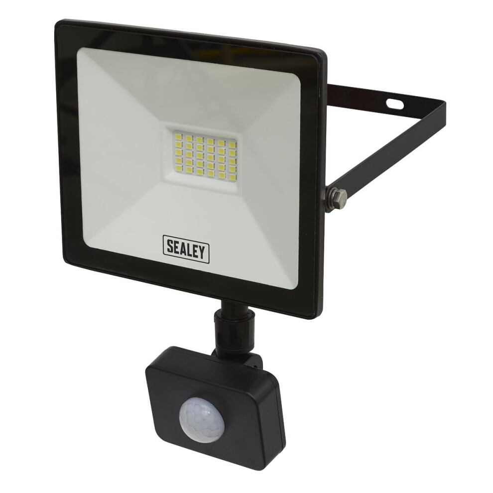 Sealey Extra-Slim Floodlight with PIR Sensor 20W SMD LED LED112PIR