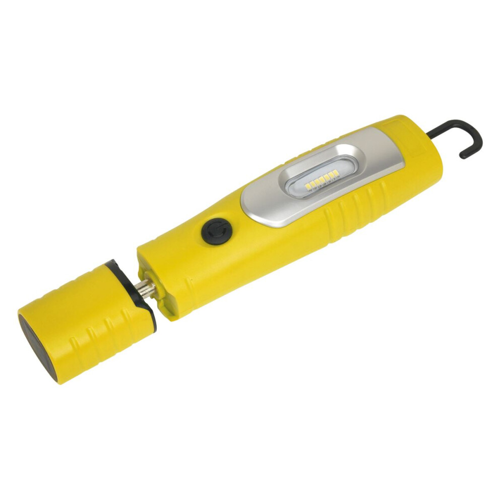 Sealey Rechargeable 360 Inspection Light 4W & 3W SMD LED - Yellow LED3602Y