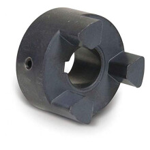 Cubierta de acoplamiento de mandíbula, L075, hierro sinterizado, 7/16"