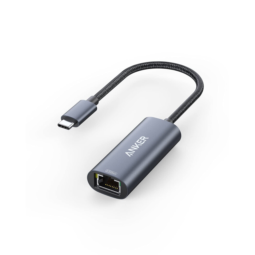 Anker USB C to 2.5 Gbps Ethernet Adapter  PowerExpand USB C to Gigabit