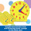 Learning Resources Learning Resources Classroom Clock Kit -25 Pieces  Ages 5+ Clock for K 4