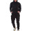 True Face (Black - Pullover, L) Mens Tracksuit Set Athletic Running Jogging Suit 1
