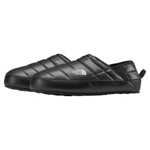 The North Face Zapatillas de Invierno Thermoball Traction Mule V para Hombre - Aisladas y Repelentes al Agua, Negro/Blanco, 9