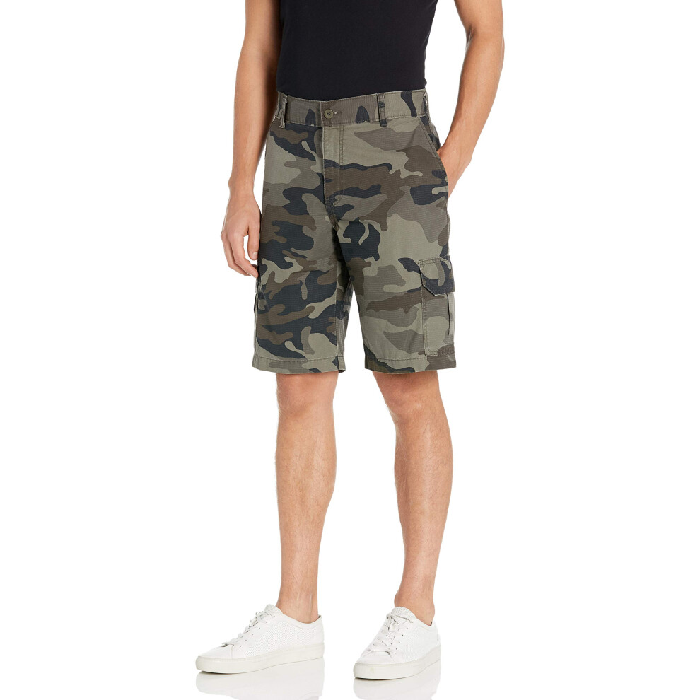 Dickies mens Relaxed Fit 11 Inch Lightweight Rip Stop Cargo Shorts  St