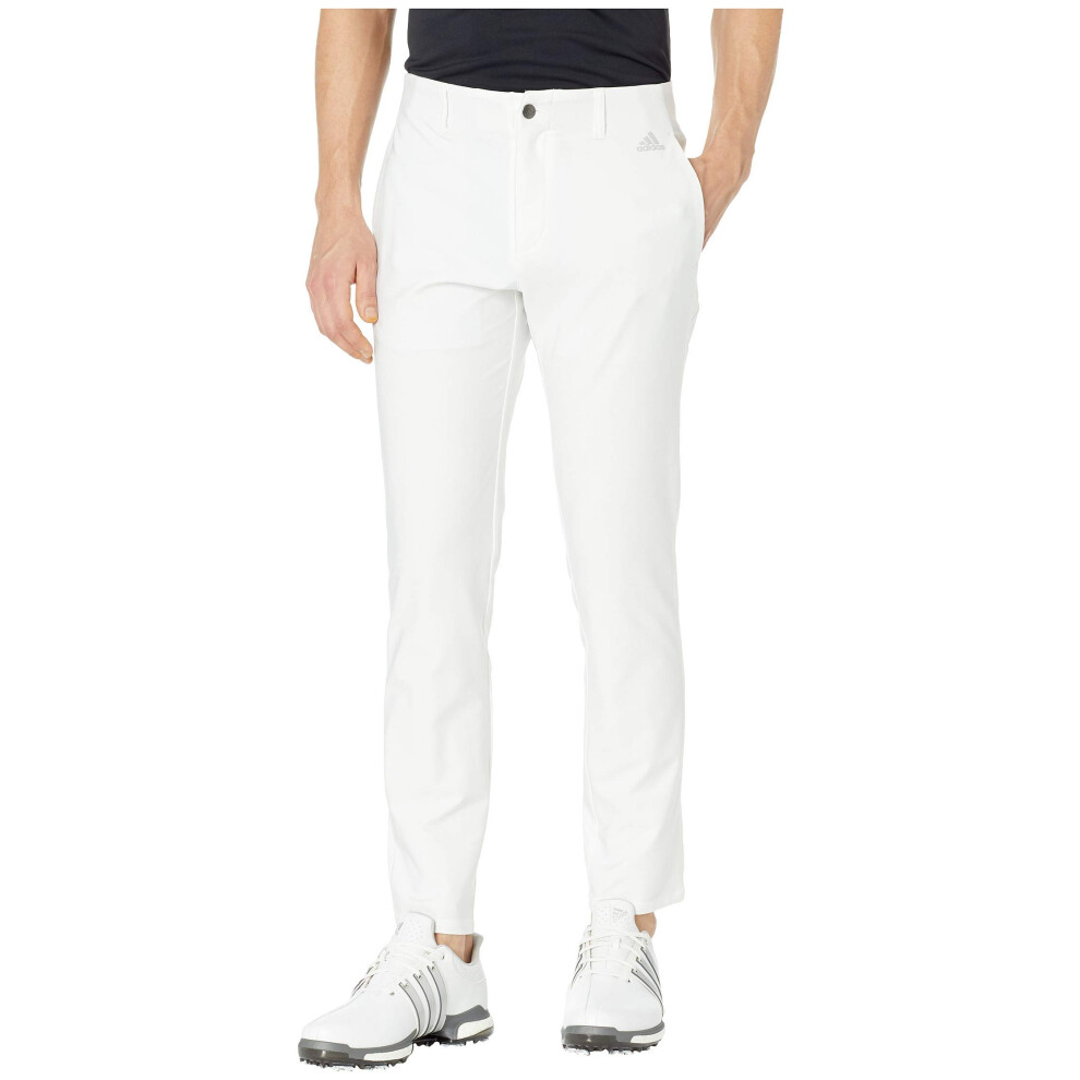 adidas Golf Ultimate 3-stripe Tapered Pant  White  4032