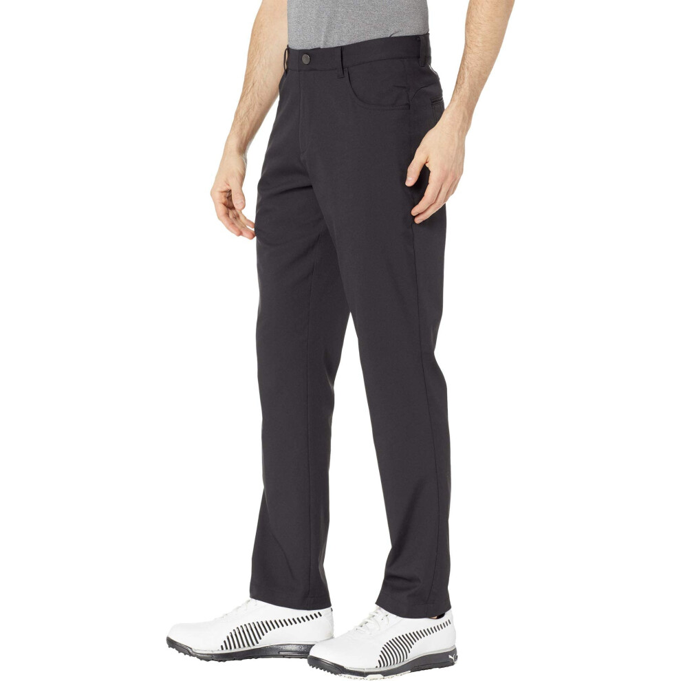 Puma Men's Golf 2019 Jackpot 5 Pocket Pant  Black  33 x 30