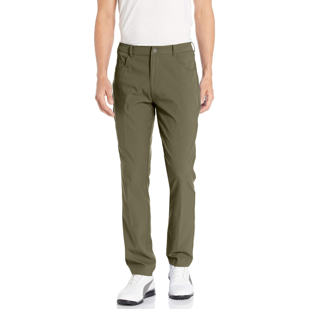 Puma Golf 2019 Men's Jackpot 5 Pocket Pant  Deep Lichen Green  30 x 32