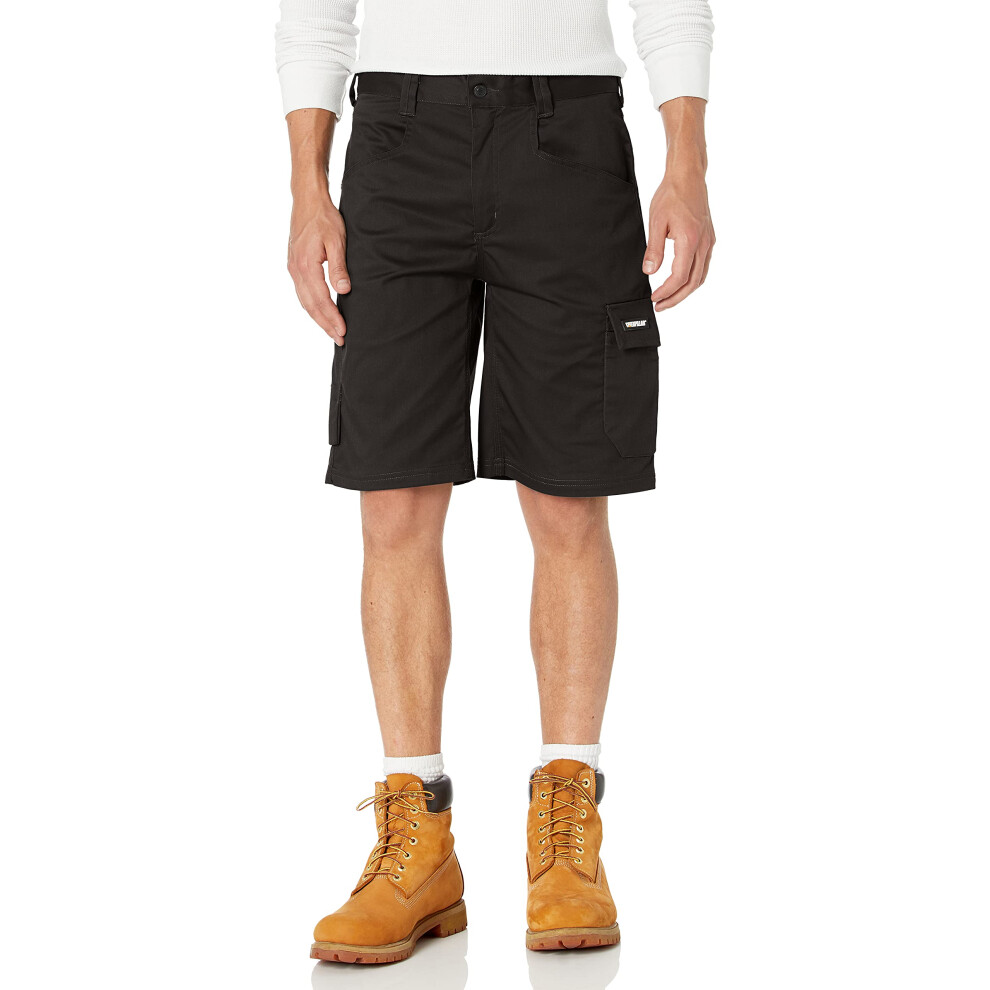 Caterpillar Men's Classic Fit Work Cargo Short  Black  40