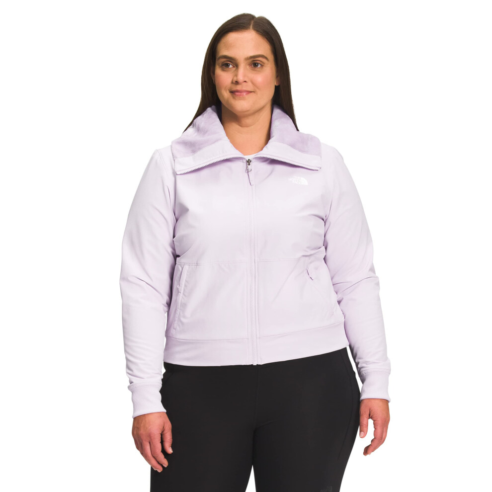 THE NORTH FACE Women's Shelbe Raschel Bomber  Lavender Fog  Medium