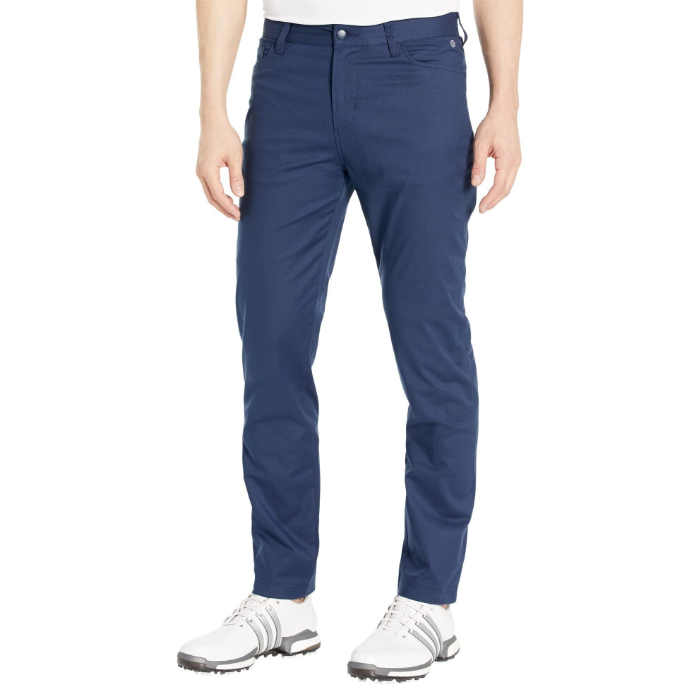 adidas Men's Go-to 5-Pocket Tapered Fit Golf Pants  Collegiate Navy  3