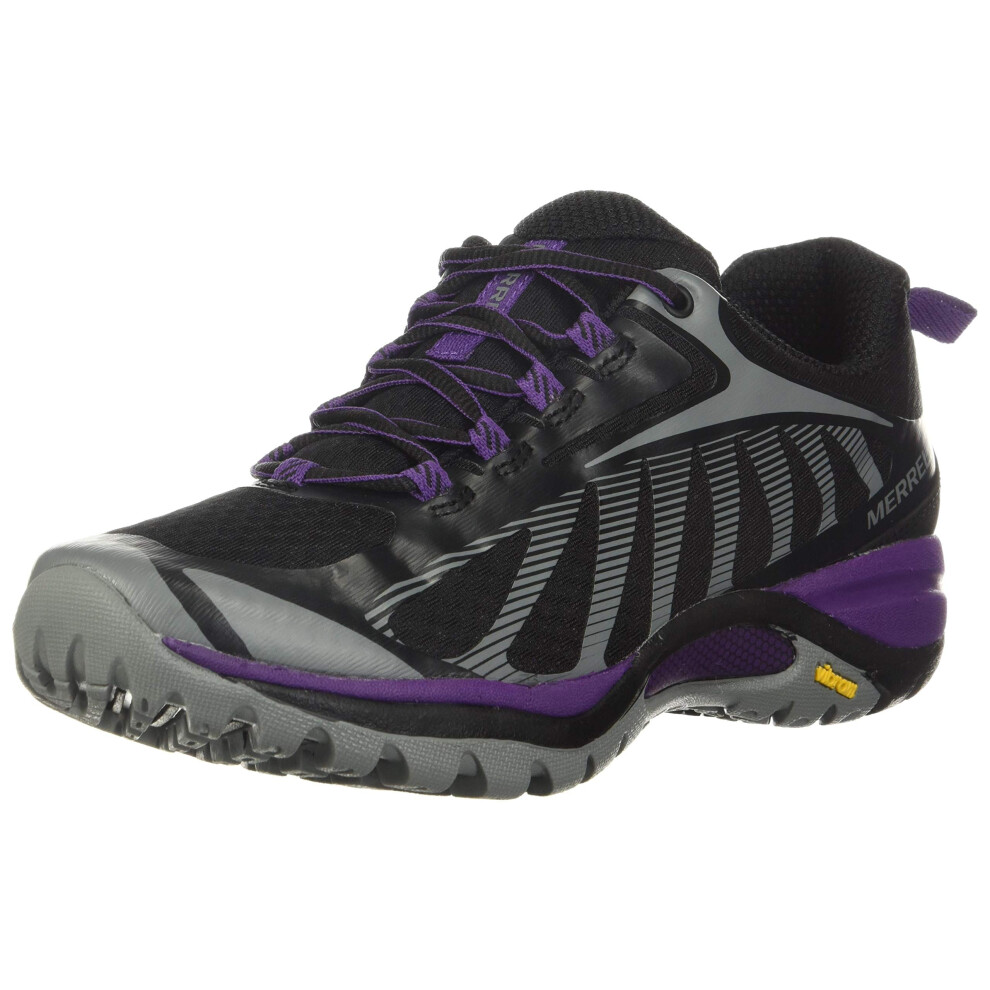 Merrell womens Siren Edge 3 Hiking Shoe  Black/Acai  10 US