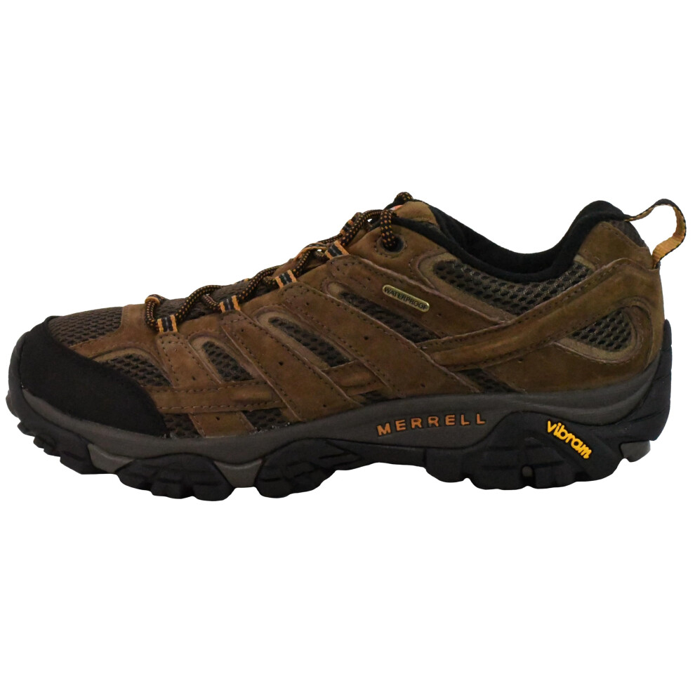 Merrell Men's Moab 2 Waterproof Hiking Shoe  Earth  9.5 M US