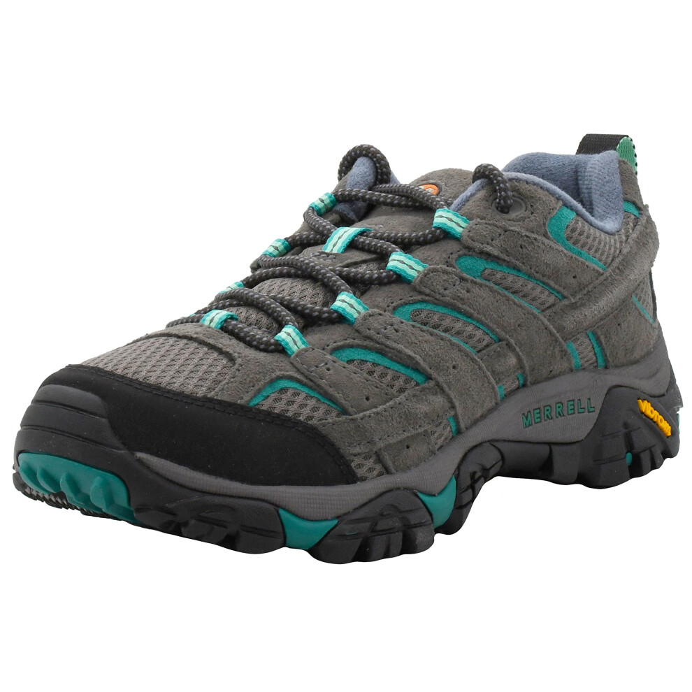 Merrell Women's Moab 2 Vent Granite/Aqua Hiking Shoe 9.5 M US