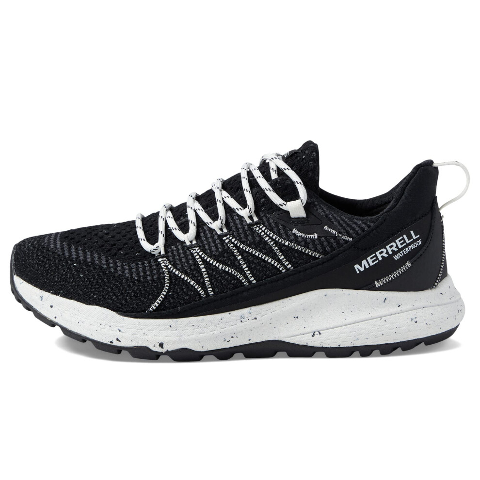 Merrell Women's Bravada 2 Waterproof Sneaker  Black/White  8