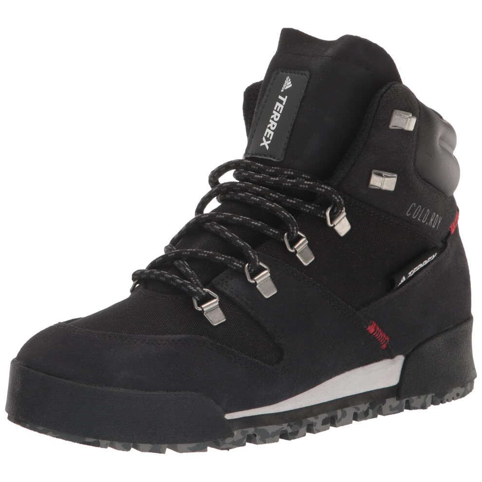 adidas Men's Terrex Snowpitch Cold.rdy Shoes Walking  Black/Black/Scar