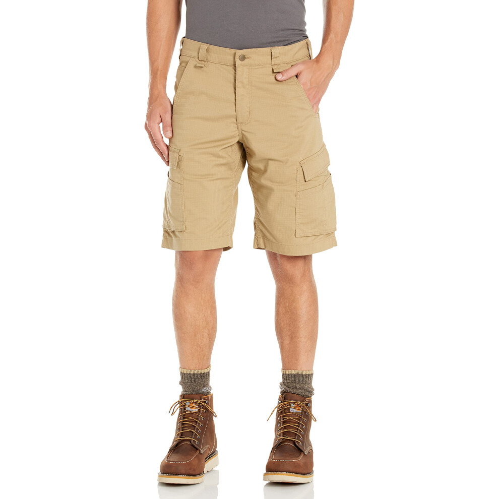 Carhartt Men's Force Relaxed Fit Ripstop Cargo Work Short 105297  Dark