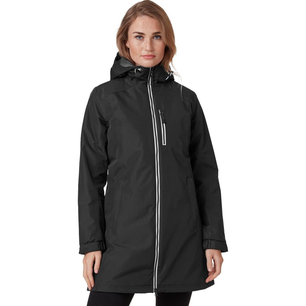 Helly-Hansen Women's Long Belfast Winter Jacket 991 Black X-Large