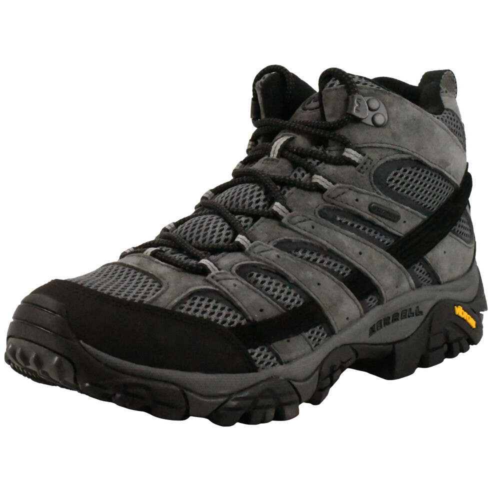 Merrell Men's Moab 2 Mid Waterproof Hiking Boot  Granite  9.5 M US