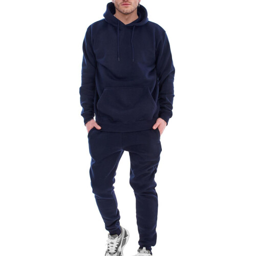 True Face (Navy - Pullover, M) Mens Tracksuit Set Athletic Running Jogging Suit 2
