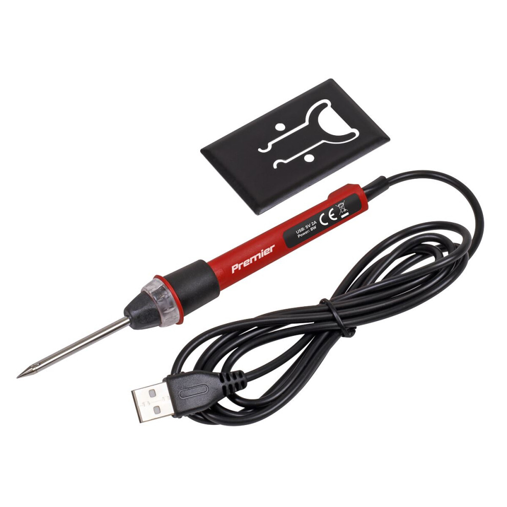 Sealey Premier USB Soldering Iron 8W SDL12
