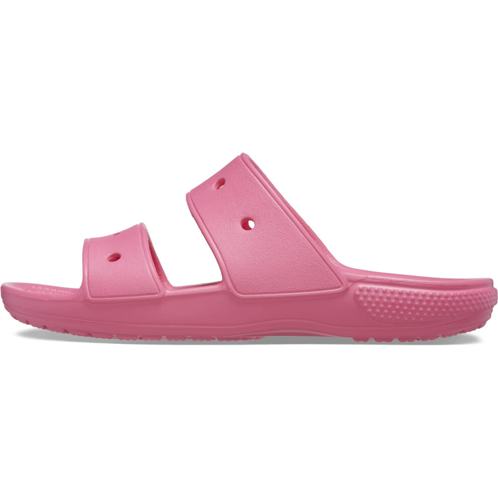 Crocs Unisex Classic Sandals Slide  Hyper Pink  Numeric_4 US Men