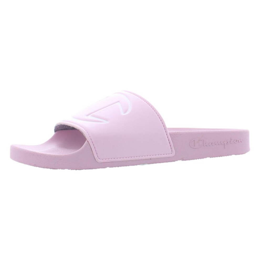 Champion Womens IPO Logo Slides Sandal  Pink 7